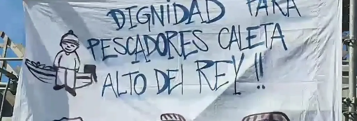 Pescadores de Boca Sur acusan peloteo entre el MOP y Concesionaria Puente Industrial tras exigir compensación por afectar su fuente laboral