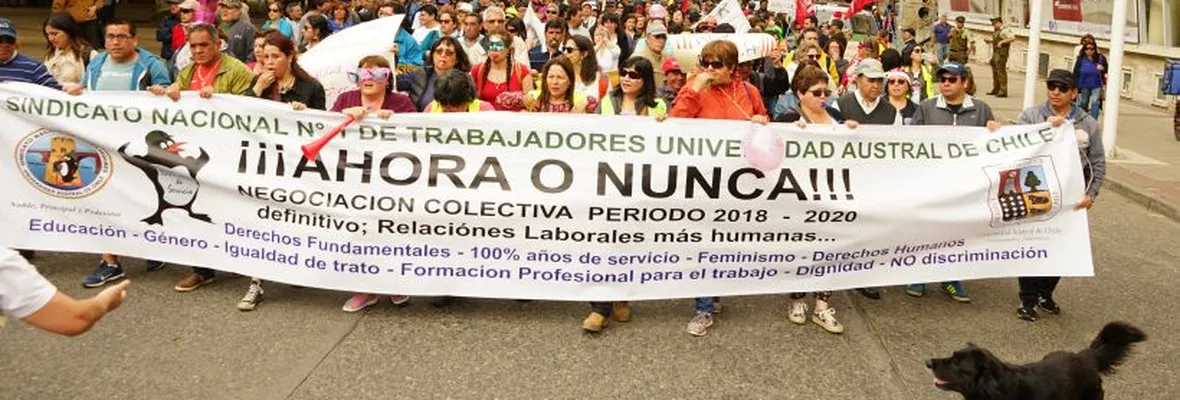 Trabajadores/as de Universidad Austral llaman a movilización contra los despidos comunicados este viernes