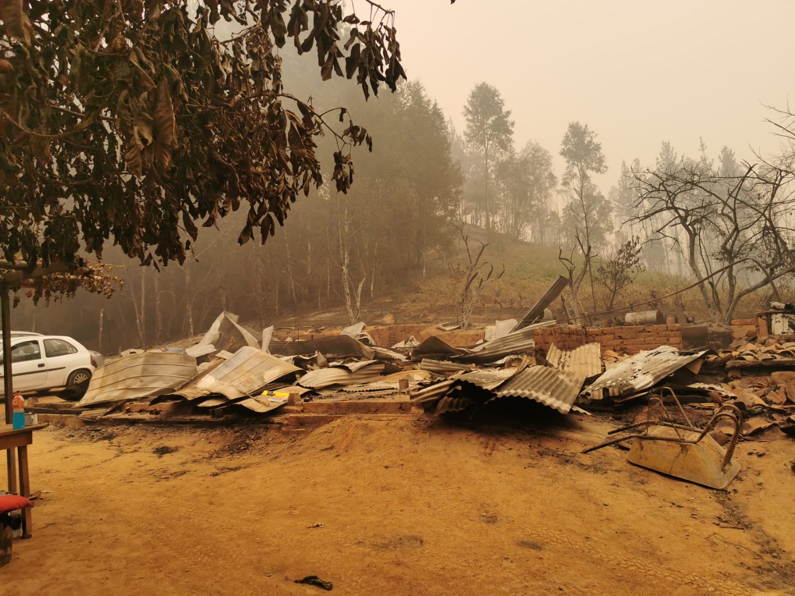 Incendio Forestal Santa Juana Febrero 2023