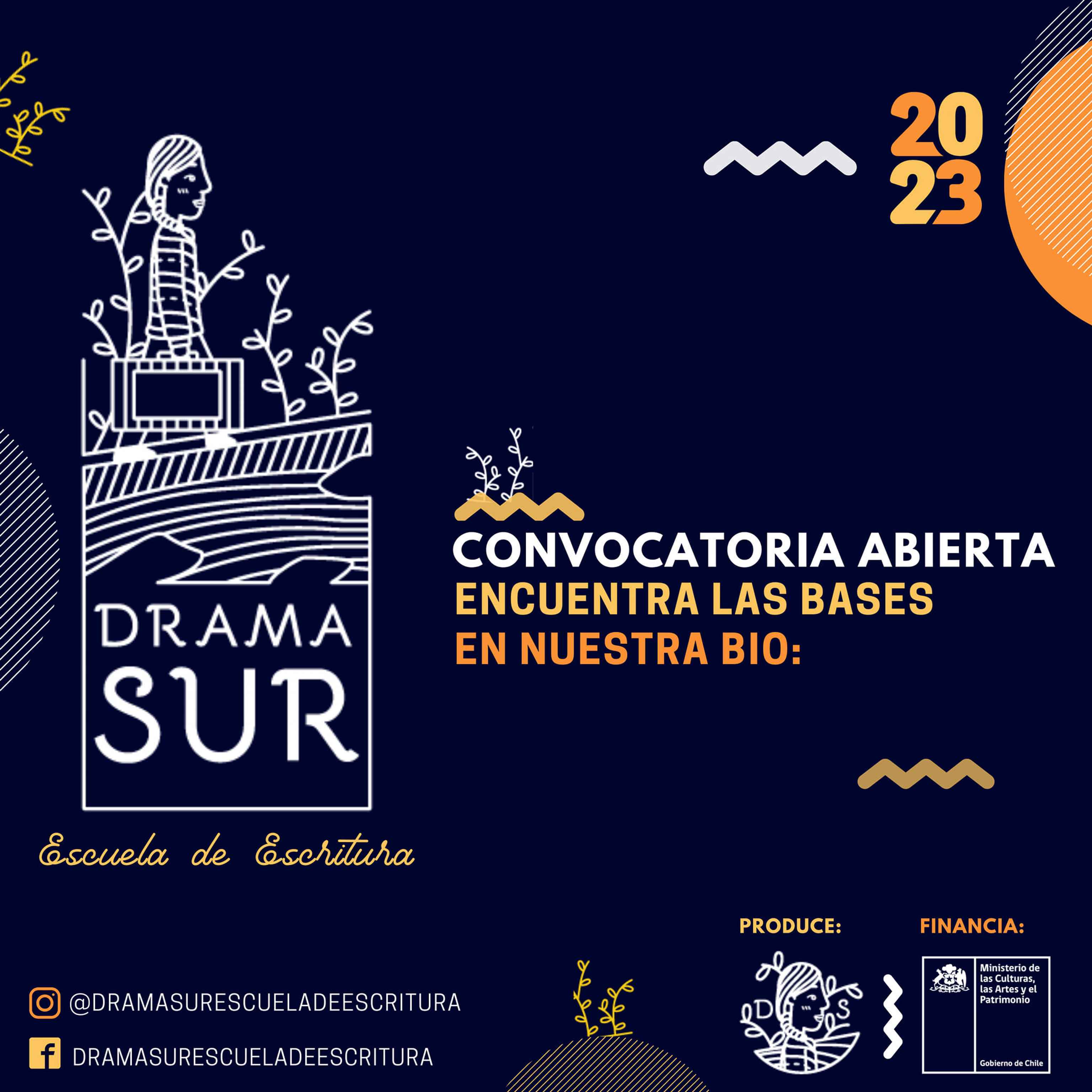 DramaSur entregará herramientas de escritura a profesionales del Sur de ...
