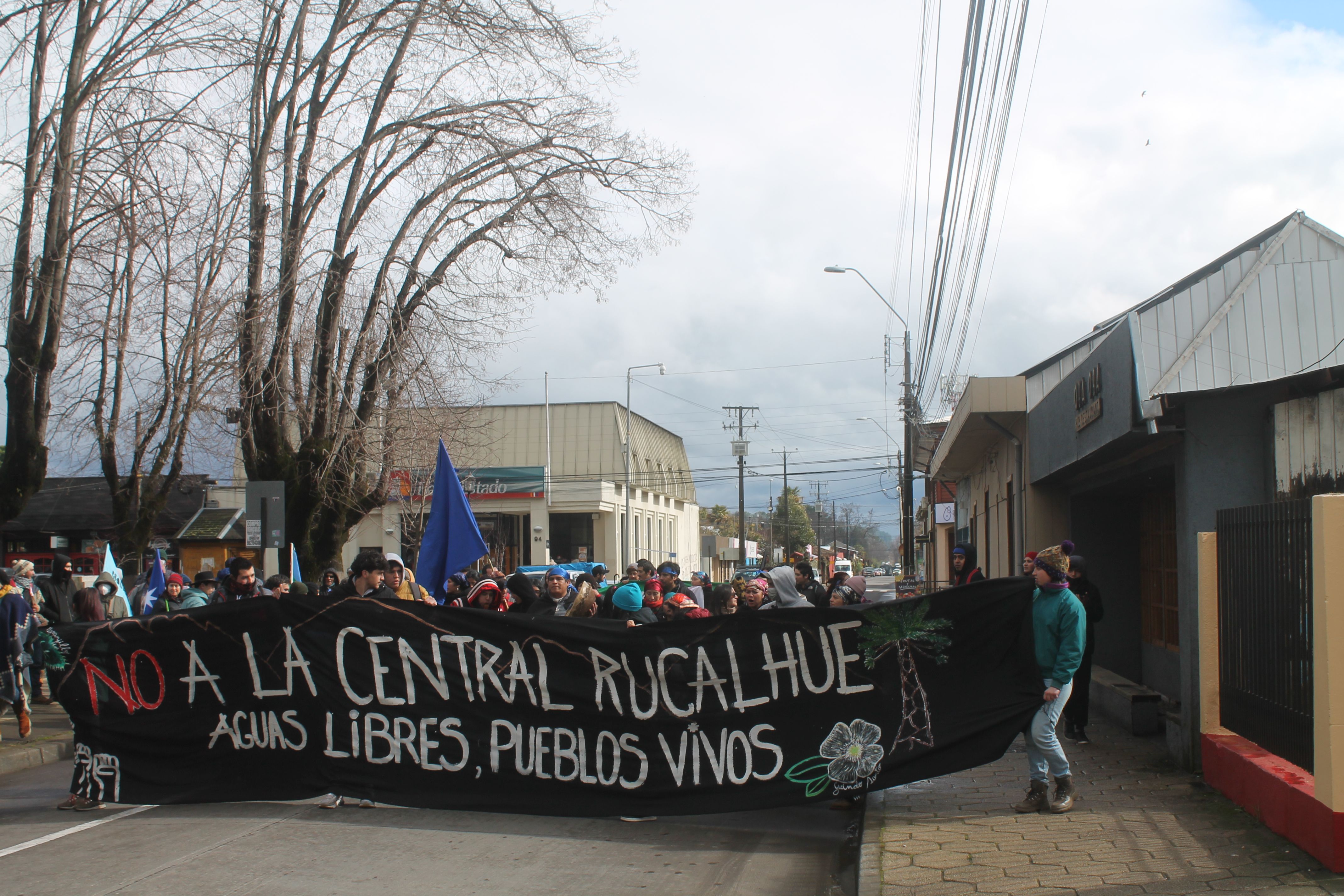 Manifestación Central Rucalhue