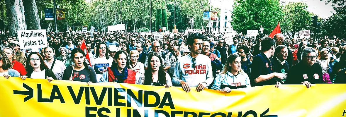 España: Ante la creciente protesta por el derecho a la vivienda, gobierno propone empresa estatal de construcción de casas